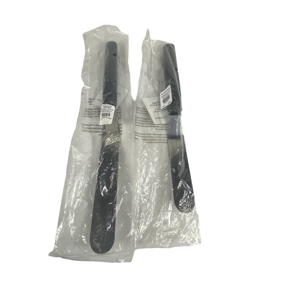 Williams Sonoma Set Of Two One Small And Large Offset Spatulas Gray Handles  - Picture 10 of 12